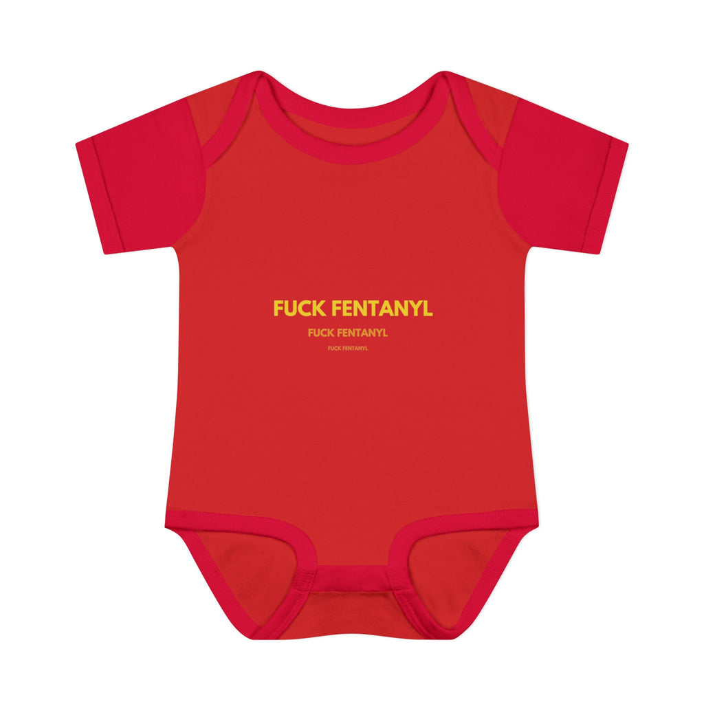 Infant Bodysuit — "F*** Fentanyl" Protest Baby Onesie