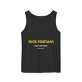 Anti-Fentanyl Tank Top — "FUCK FENTANYL" Graphic Recovery Awareness Tee