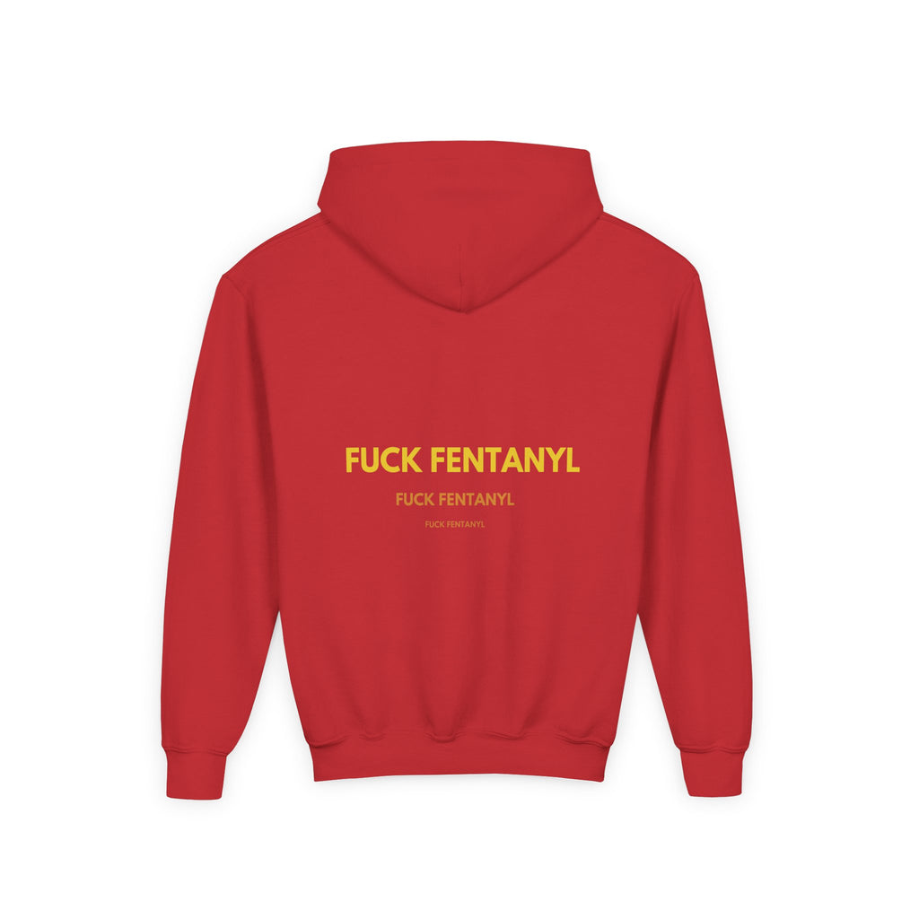 Youth Hoodie — "Fuck Fentanyl" Awareness Pullover