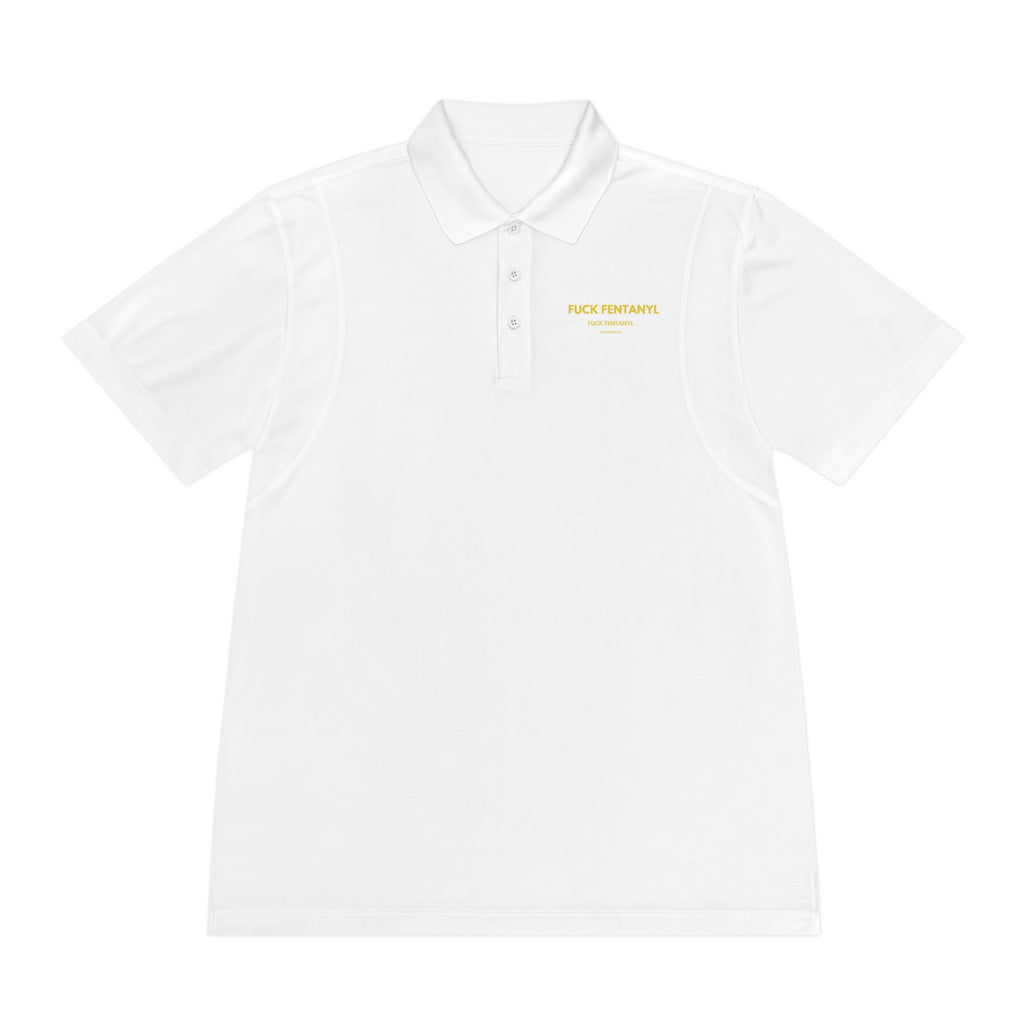 Men's Sport Polo — Minimal 'Peak Potential' Performance Shirt