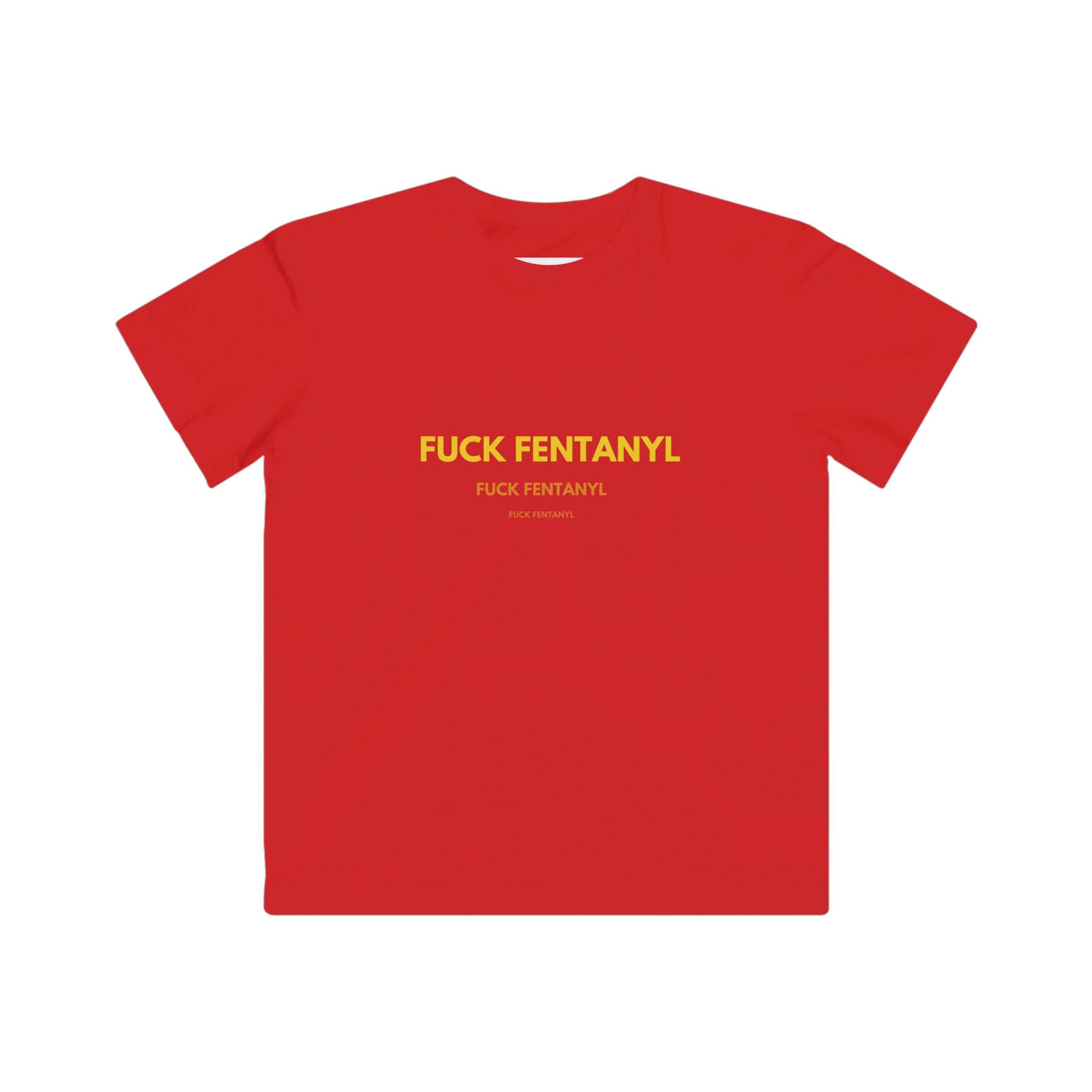 Kids T‑Shirt — "F*** Fentanyl" Awareness Tee