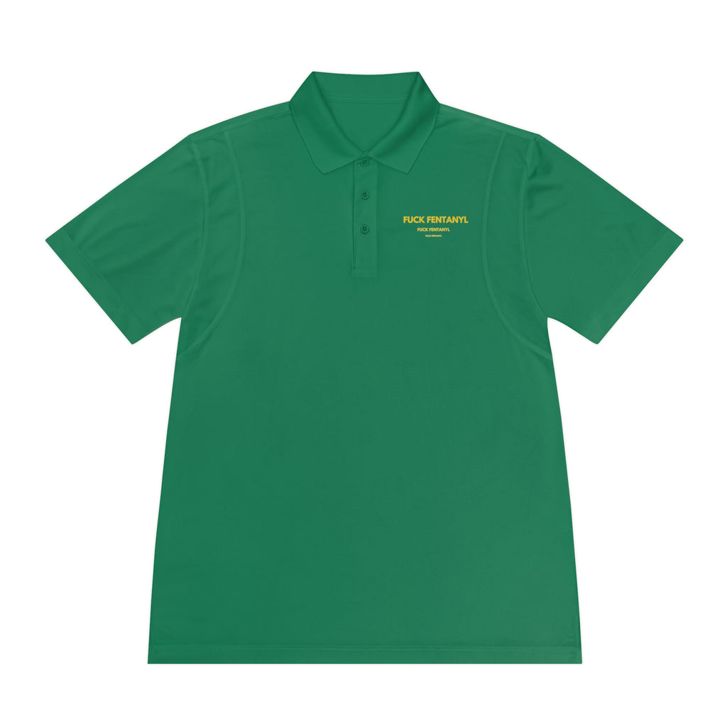 Men's Sport Polo — Minimal 'Peak Potential' Performance Shirt