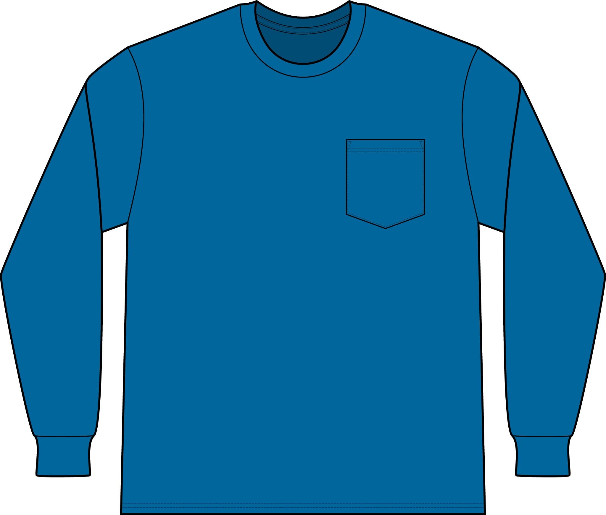 Long Sleeve Pocket Tee — "F*** Fentanyl" Awareness Shirt