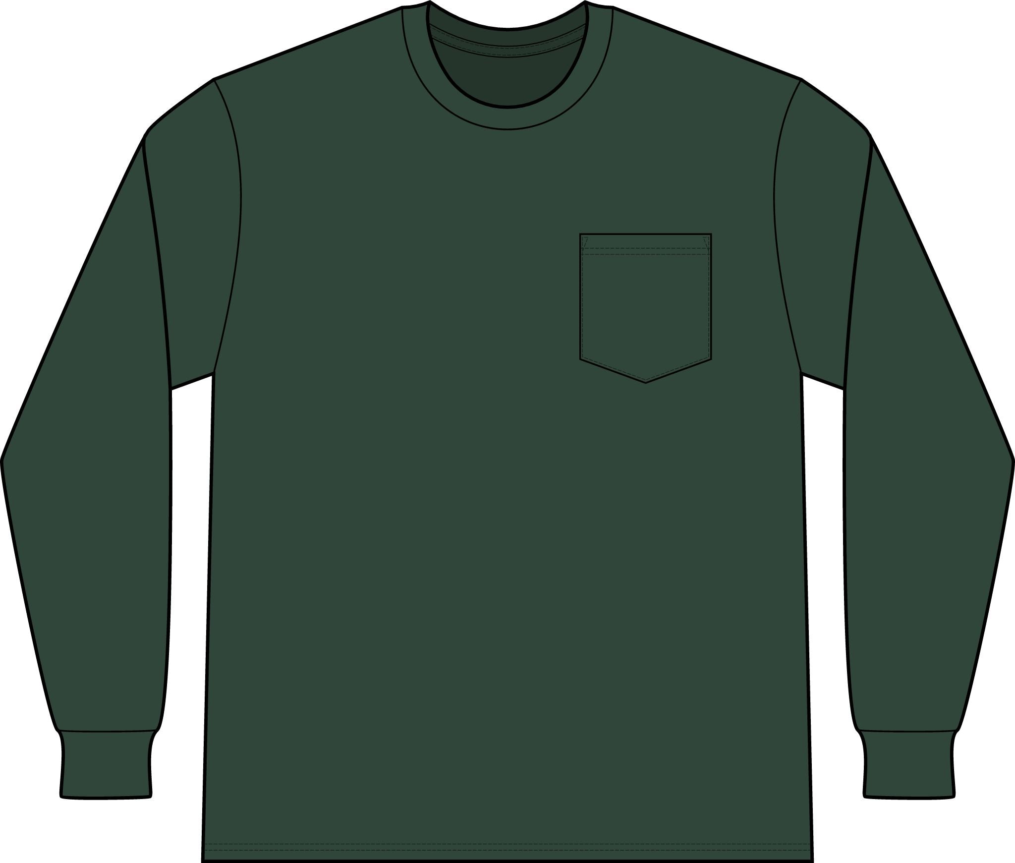Long Sleeve Pocket Tee — "F*** Fentanyl" Awareness Shirt