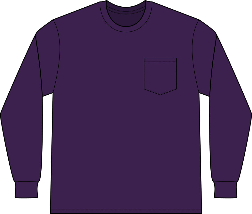 Long Sleeve Pocket Tee — "F*** Fentanyl" Awareness Shirt