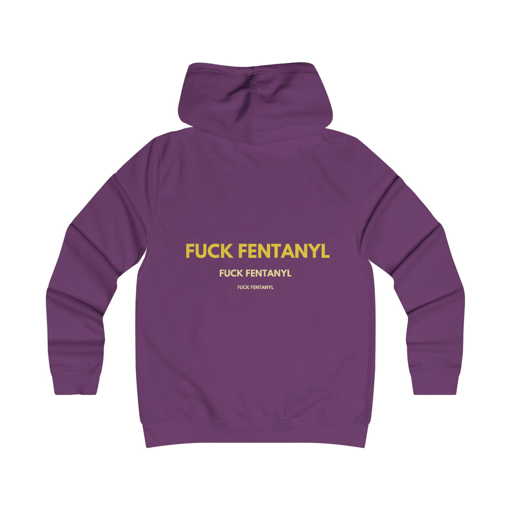 Anti-Fentanyl Statement Hoodie — "FUCK FENTANYL" Bold Back Print