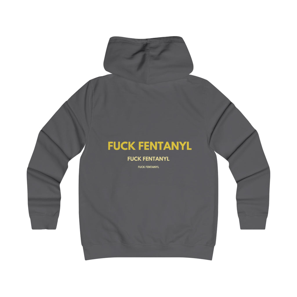 Anti-Fentanyl Statement Hoodie — "FUCK FENTANYL" Bold Back Print