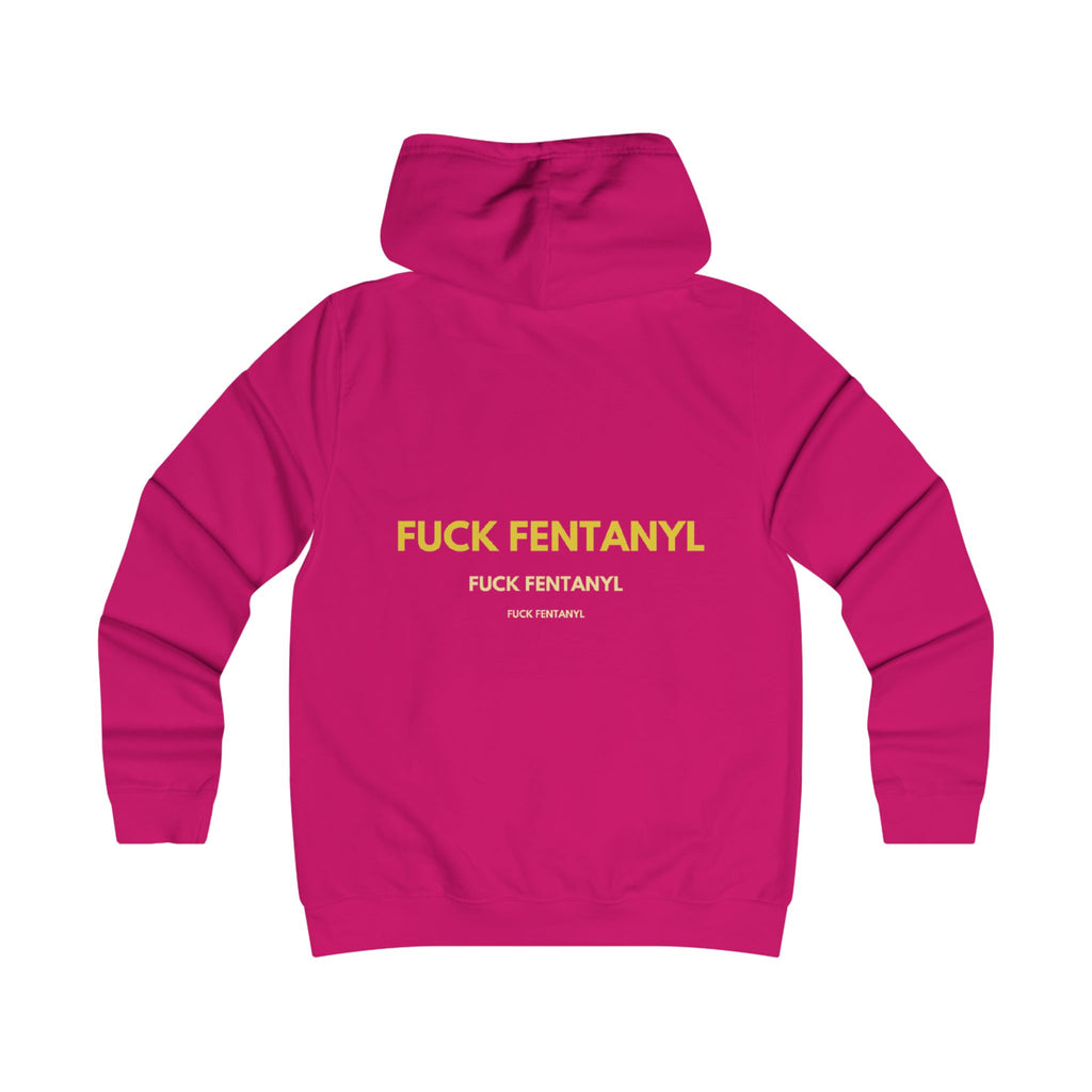 Anti-Fentanyl Statement Hoodie — "FUCK FENTANYL" Bold Back Print
