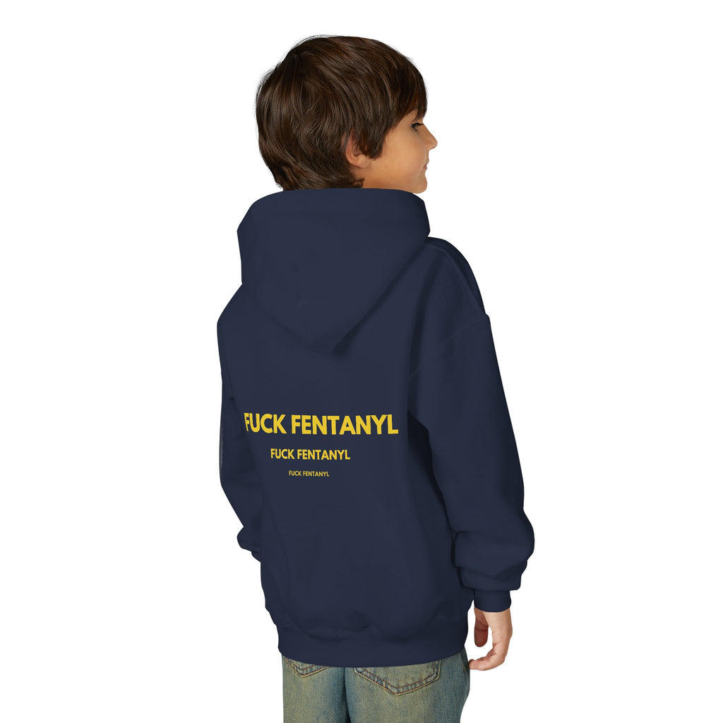 Youth Hoodie — "Fuck Fentanyl" Awareness Pullover