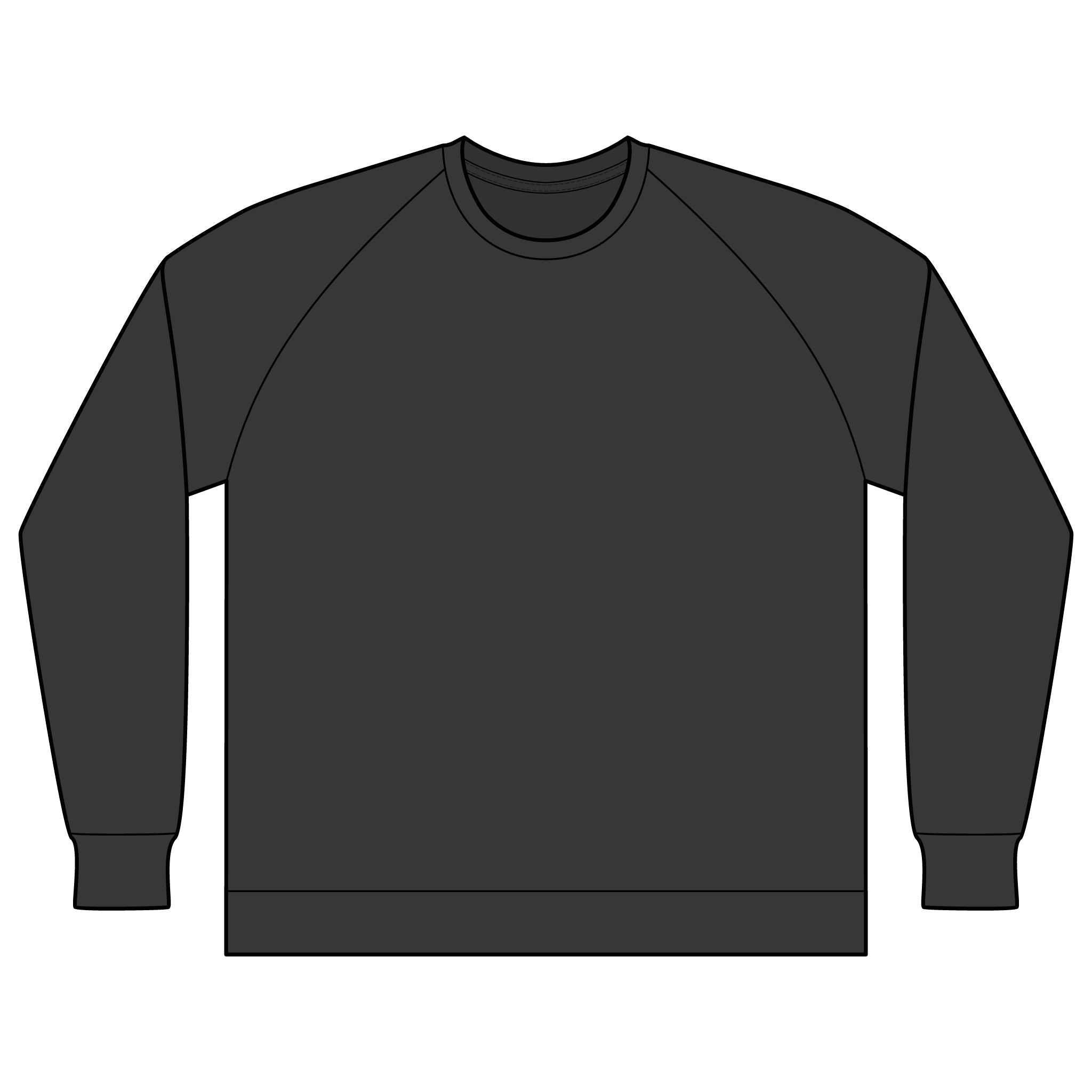 Lightweight Loopback Terry Crewneck Sweatshirt